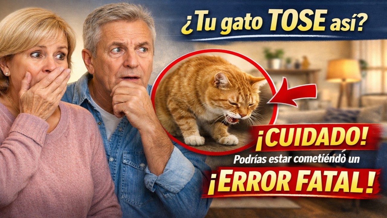 ¿Tu gato TOSE así? 🙀 Cuidado, podrías estar cometiendo un ERROR FATAL