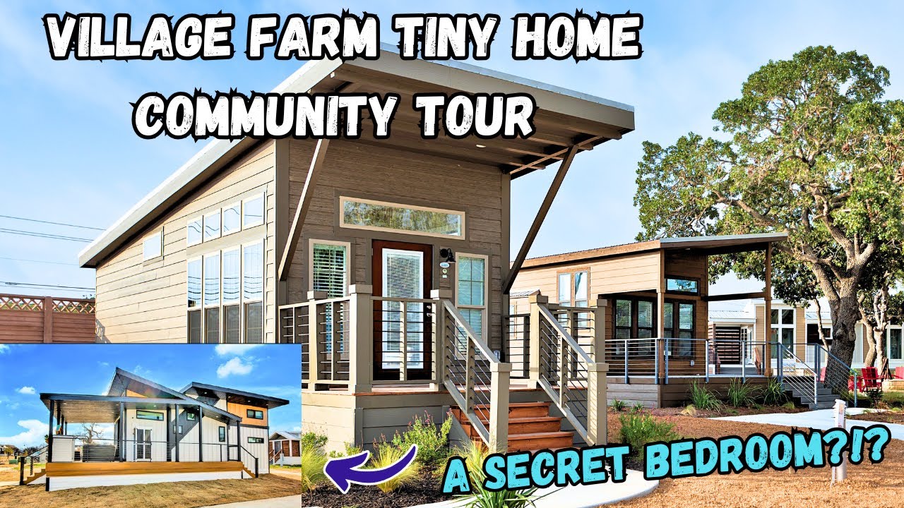 Village Farm Tiny Home Community in Austin, Texas (Full Tour)