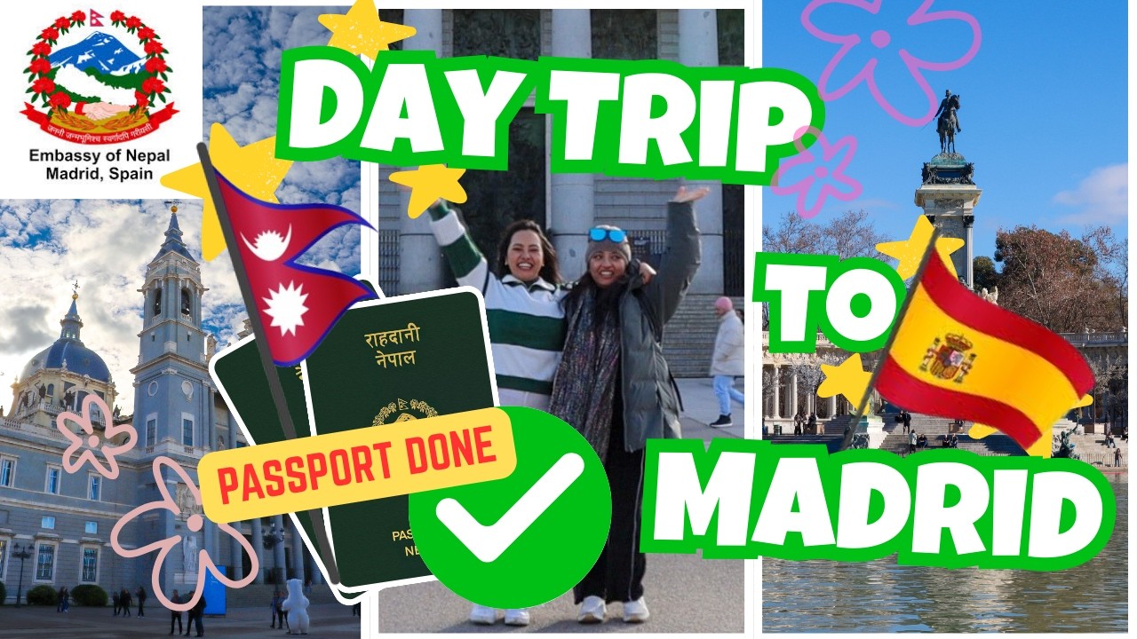 Madrid Day Trip: From the Embassy to the El Retiro Park 🌳