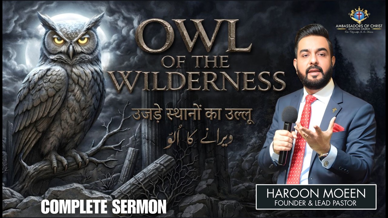 OWL OF THE WILDERNESS | By Pastor Haroon Moeen - Ambassadors of Christ Apostolic Church Dubai UAE 🇦🇪