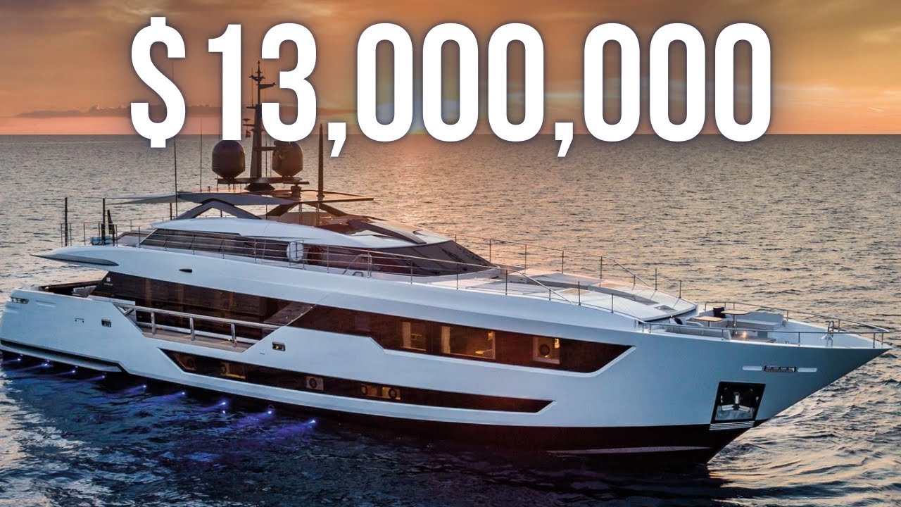 Тур на суперяхте Custom Line 120 за 13 000 000 долларов