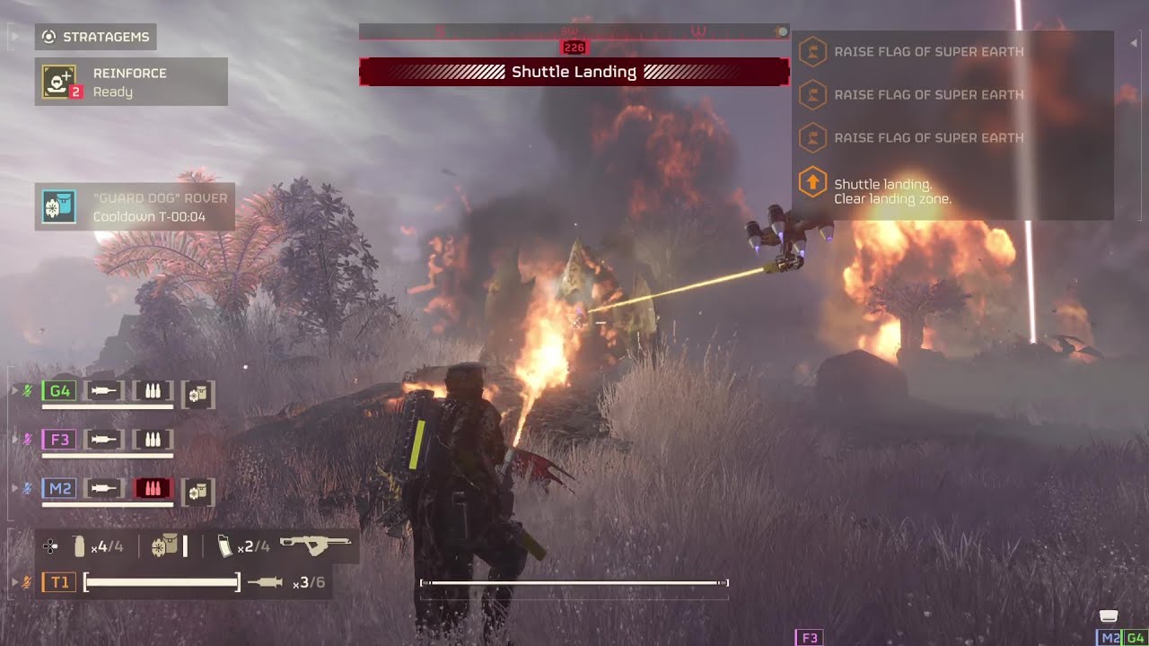 helldivers 2 super helldive 619 kills predator strain fire