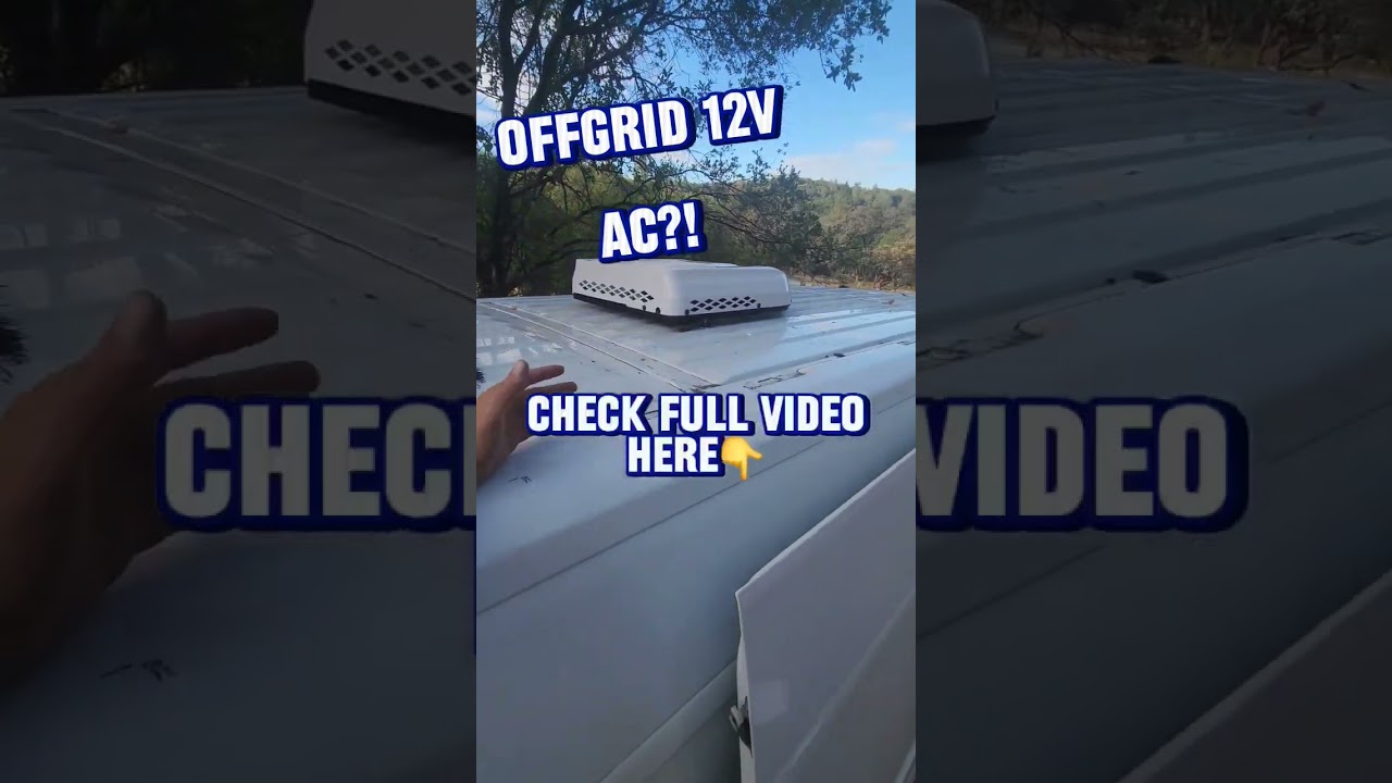 Best OFFGRID 12V Air Conditioner for BOONDOCKING?! #VlimPro #boondocking #vanlife #truckcamper #diy