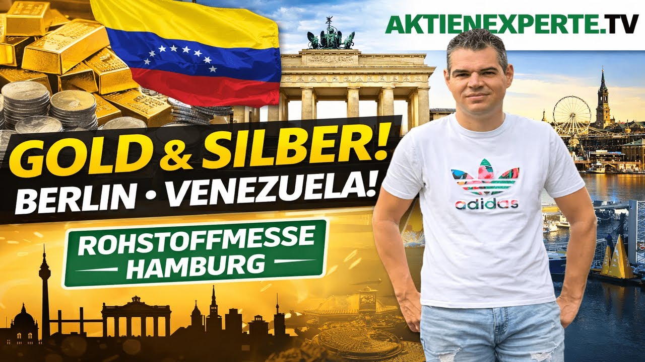 Gold & Silber, Stromausfall in Berlin + Umsturz in Venezuela - Aktienexperte.TV Update