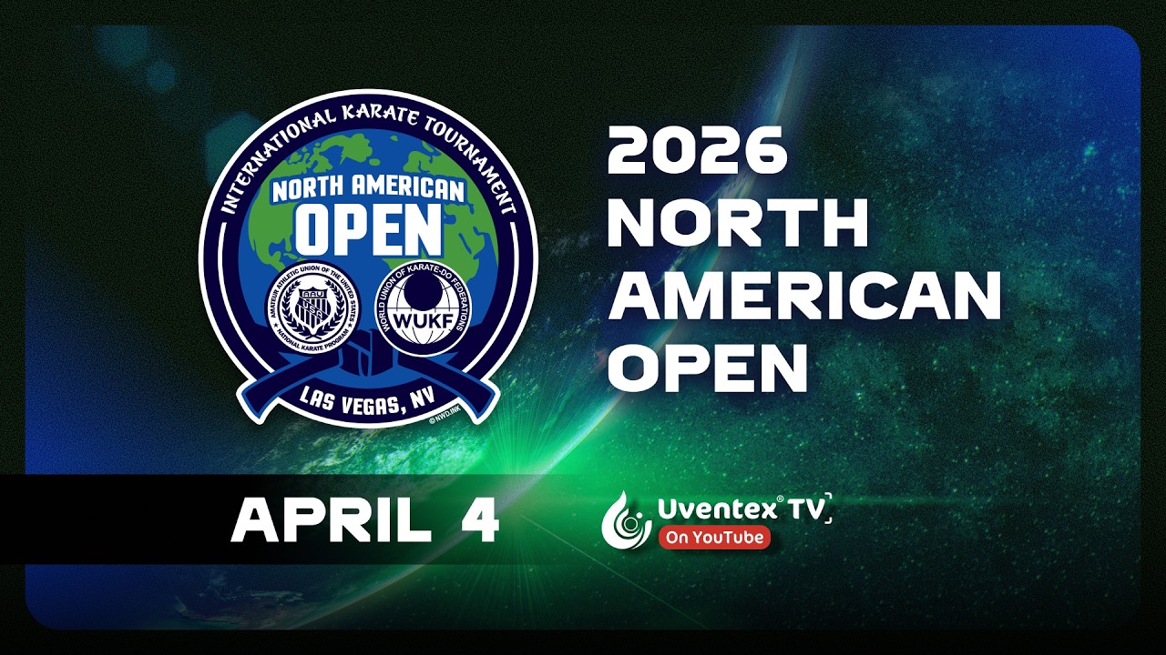 AAU Karate 2026 North American Open | Uventex TV | Sat Apr 4, 2026 | Las Vegas, NV USA