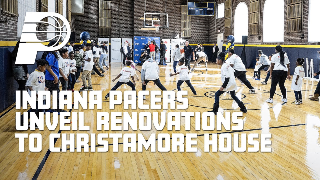 Indiana Pacers Unveil Renovations For Recipient Of #NBAAllStar2024 Legacy Project, Christamore House