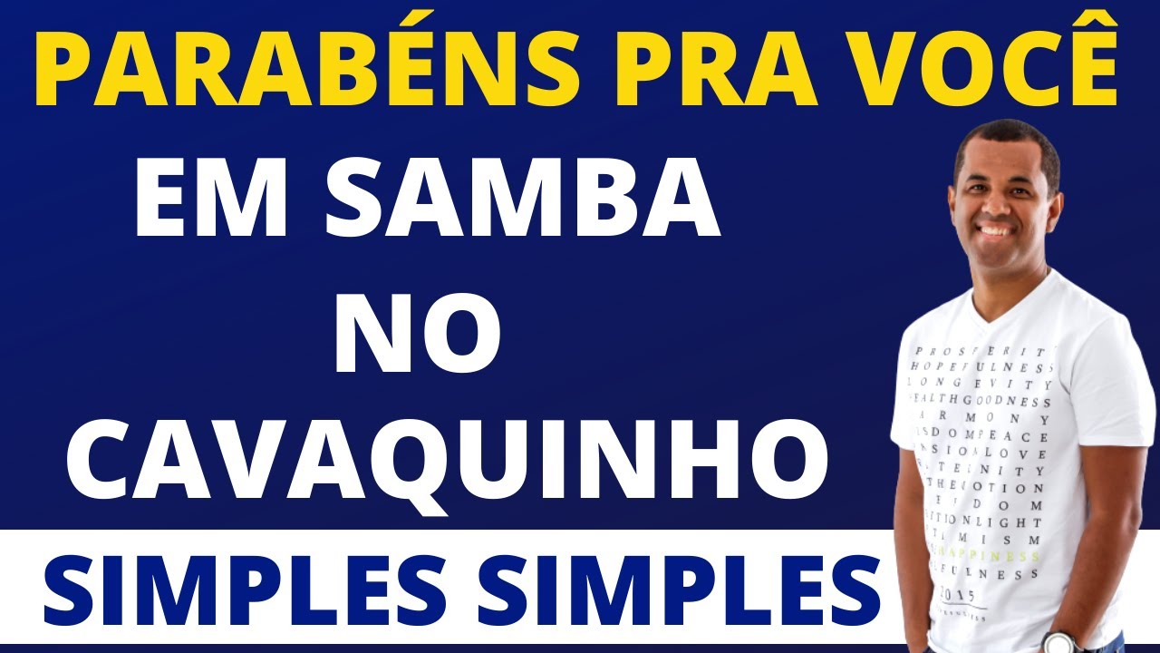 PARABÉNS PRA VOCÊ NO CAVAQUINHO | TONINHO SORRISO