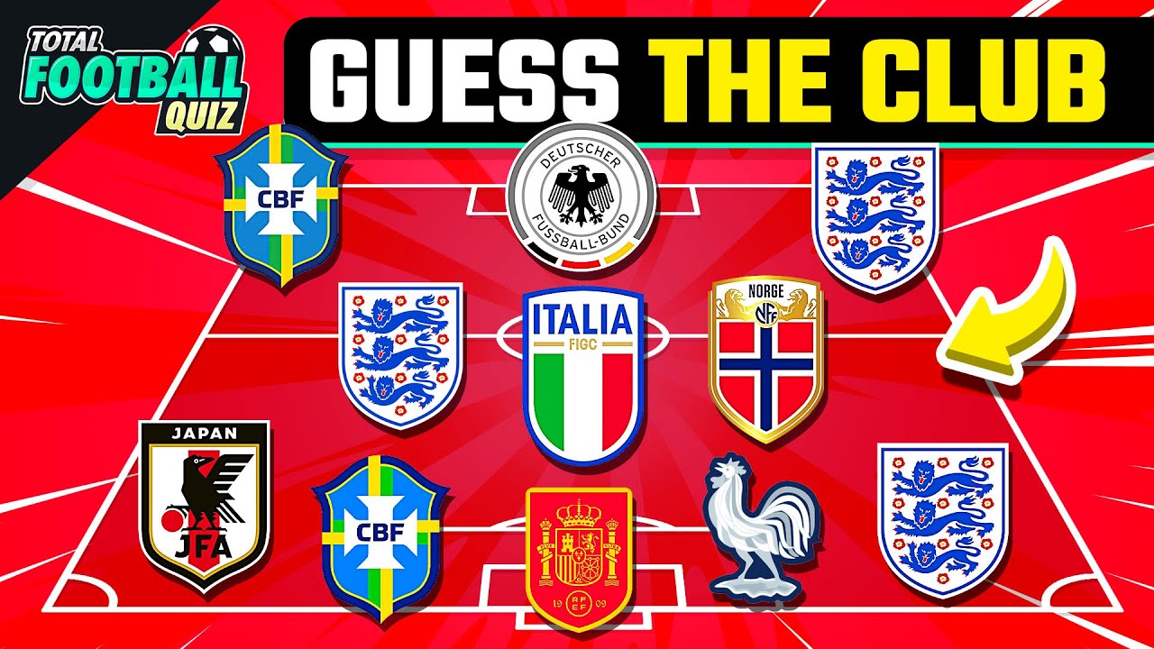 GUESS THE FOOTBALL TEAM BY PLAYERS’ NATIONALITY - SEASON 2023/2024 | QUIZ FOOTBALL TRIVIA 2024