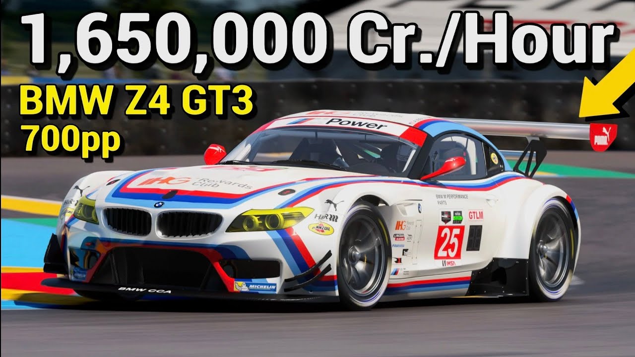 FAST & EASY Money Method | BMW Z4 GT3 | Gran Turismo 7 Update 1.63