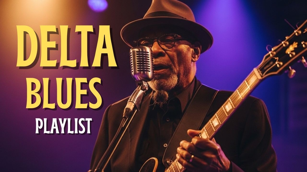 Smooth Blues Guitar for Relaxing – Soulful Blues Playlist