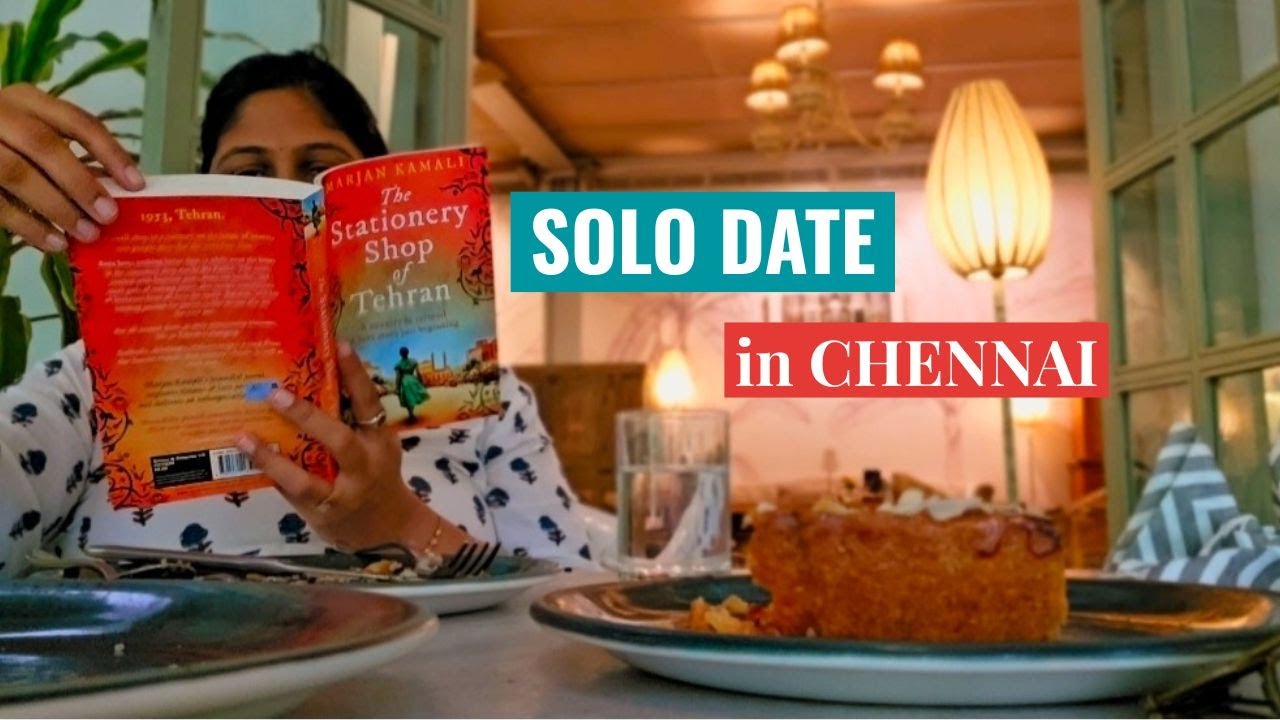 A Cozy SOLO Date in Chennai - Junk Journaling & Reading before the Book Fair
