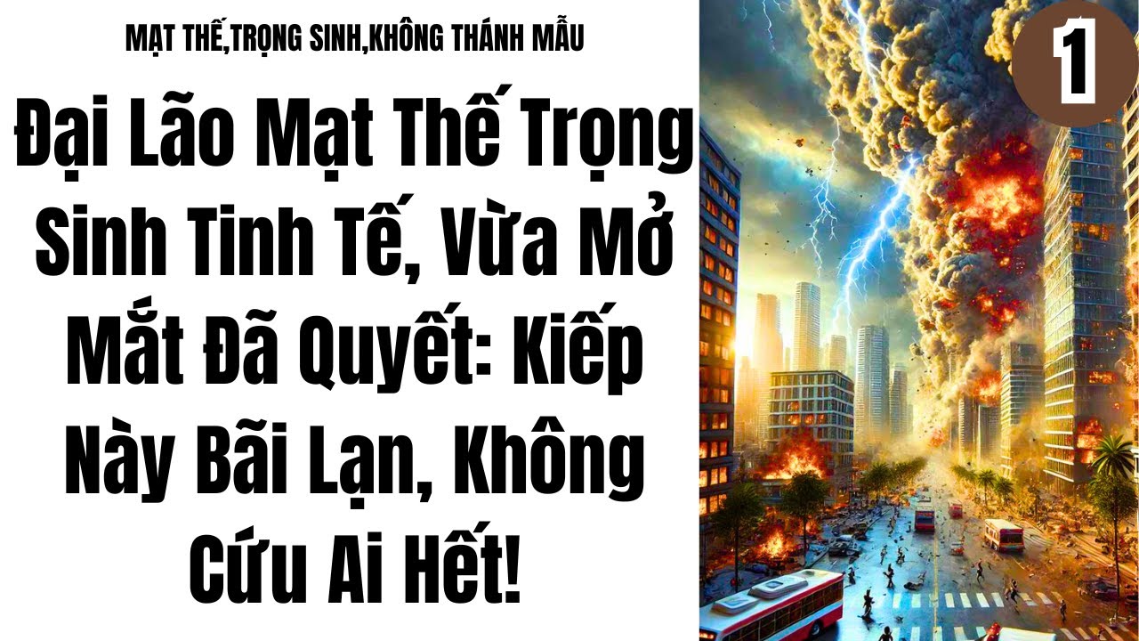 tập 1 Đại Lão Mạt Thế Trọng Sinh Tinh Tế, Vừa Mở Mắt Đã Quyết, Kiếp Này Bãi Lạn, Không Cứu Ai Hết