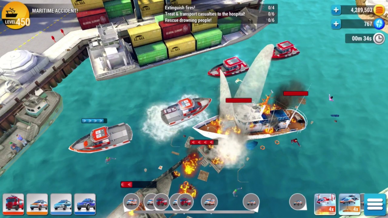 EMERGENCY HQ - MARITIME ACCIDENT!