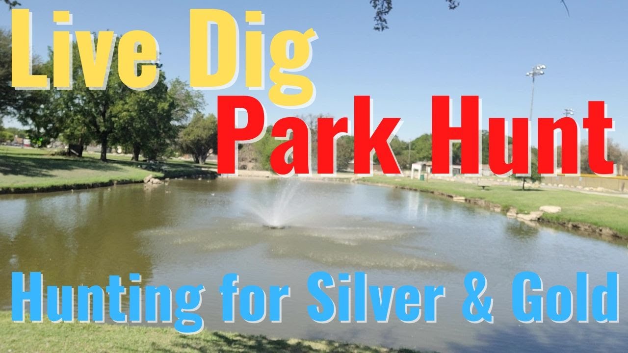Live Dig Park Hunt Detecting Day 1