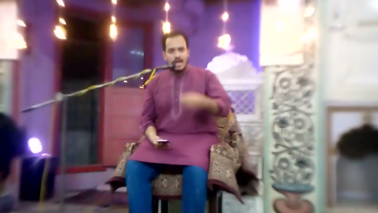 MANKABAT   SHADADY ALI ASGARH AS Maisam Hassan at sajjdadia bargha.