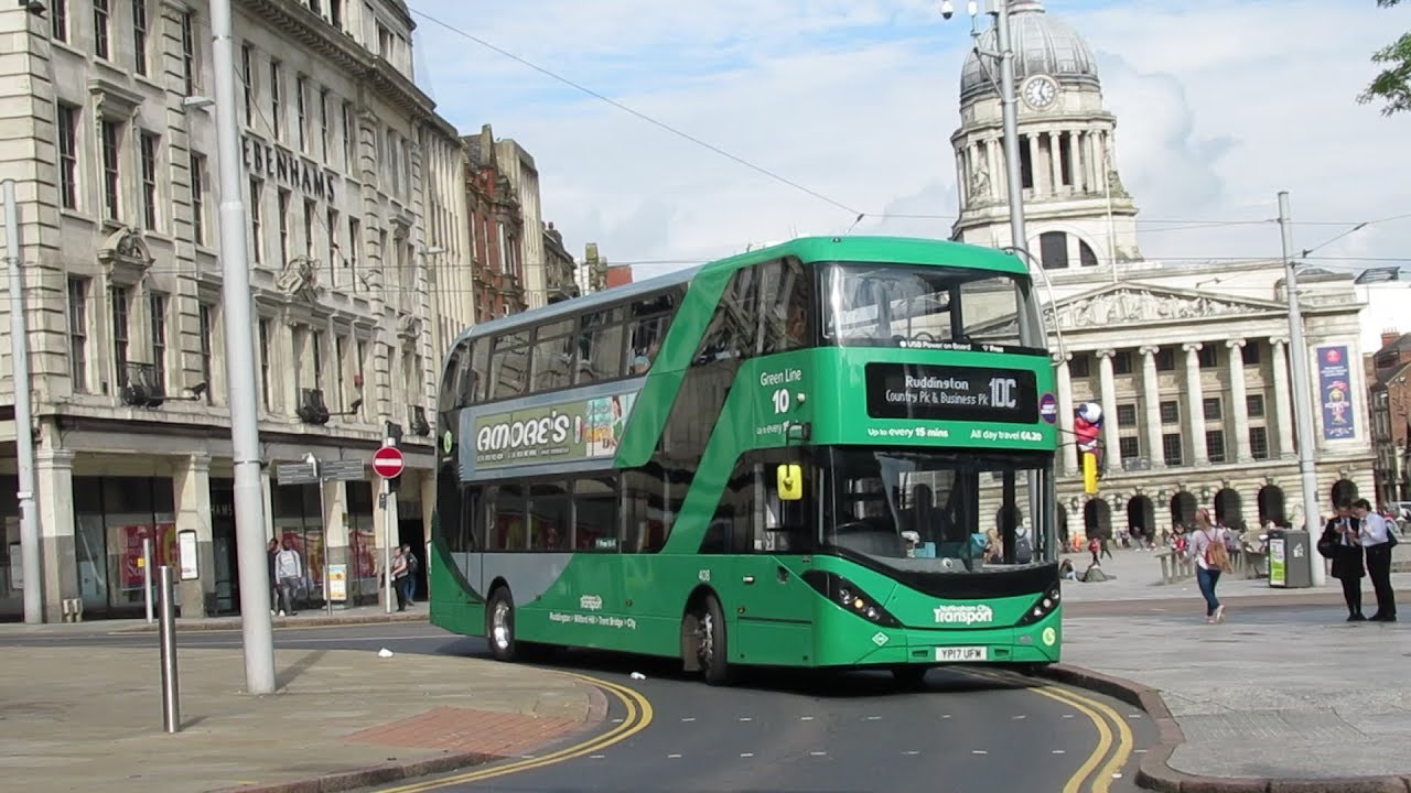 Buses Trains & Trams in Nottingham June 2019