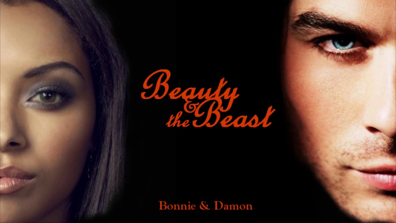 Damon ♥ Bonnie_ Beauty & Beast