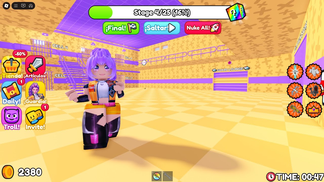 RUMI Y PANCRI ESCAPAN DE LA PRISION DE RUMI GUERRERA KPOP EN ROBLOX! 😱