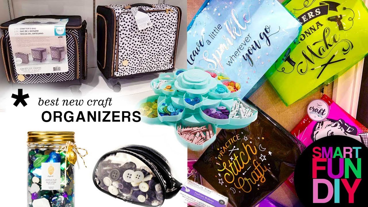 2018 Craft Organizing TRENDS from Creativation! Best Craft Storage Ideas + scrapbooking organization