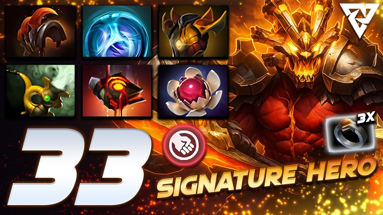 33 Axe Signature Berserker - Dota 2 Pro Gameplay [Watch & Learn]