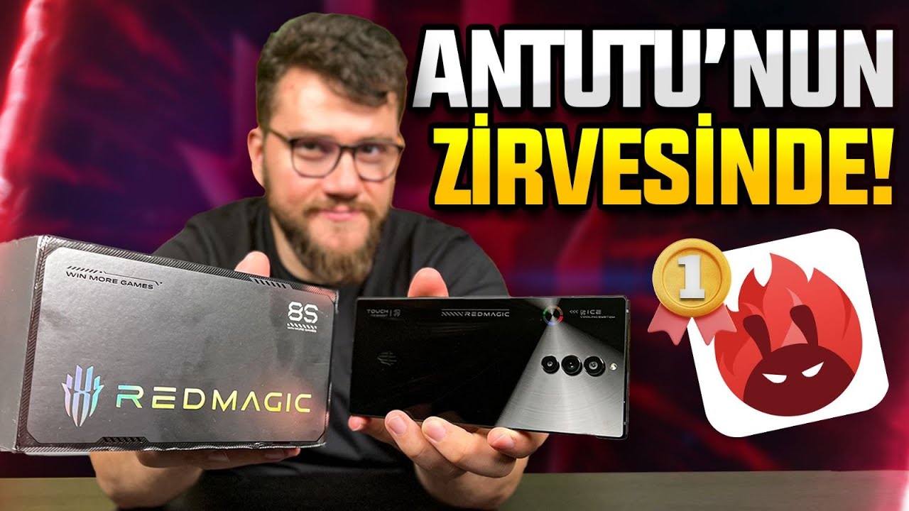 Dünyanın en hızlı telefonu kutusundan çıkıyor! Red Magic 8S Pro+ kutu açılımı!