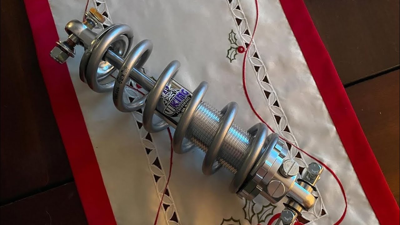 Assembling the Viking coil-over shocks