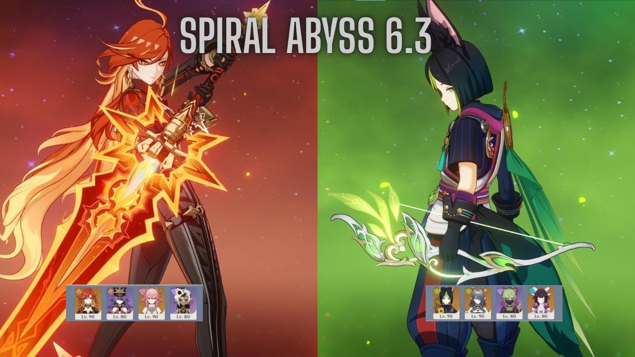C0 Mavuika Overload & C6 Tighnari and Colombina | Spiral Abyss 6.3 | Genshin Impact
