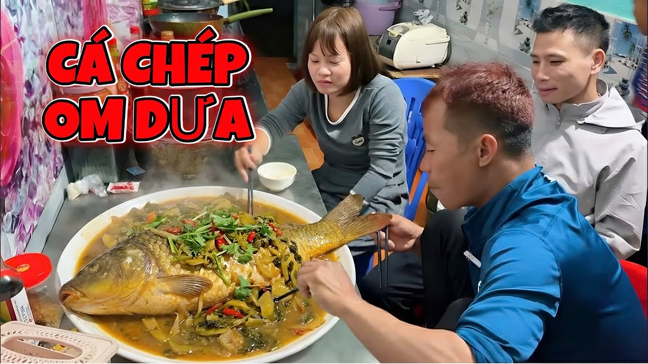 PHC/ Cá Chép On Dưa Cho Hiếu Ruồi Thưởng Thức