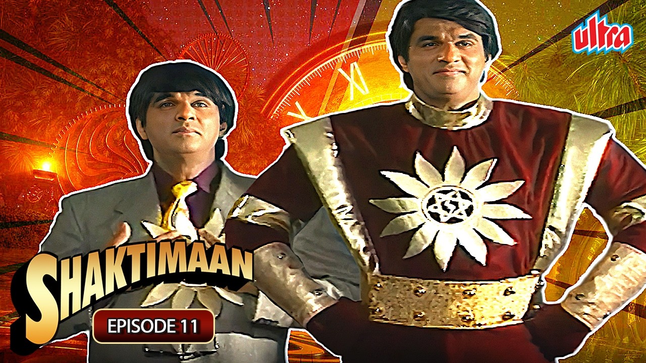 Shaktimaan Ep 11- Shaktimaan Regain His Power  | Full Episode | Mukesh Khanna | Punjabi Dubbed