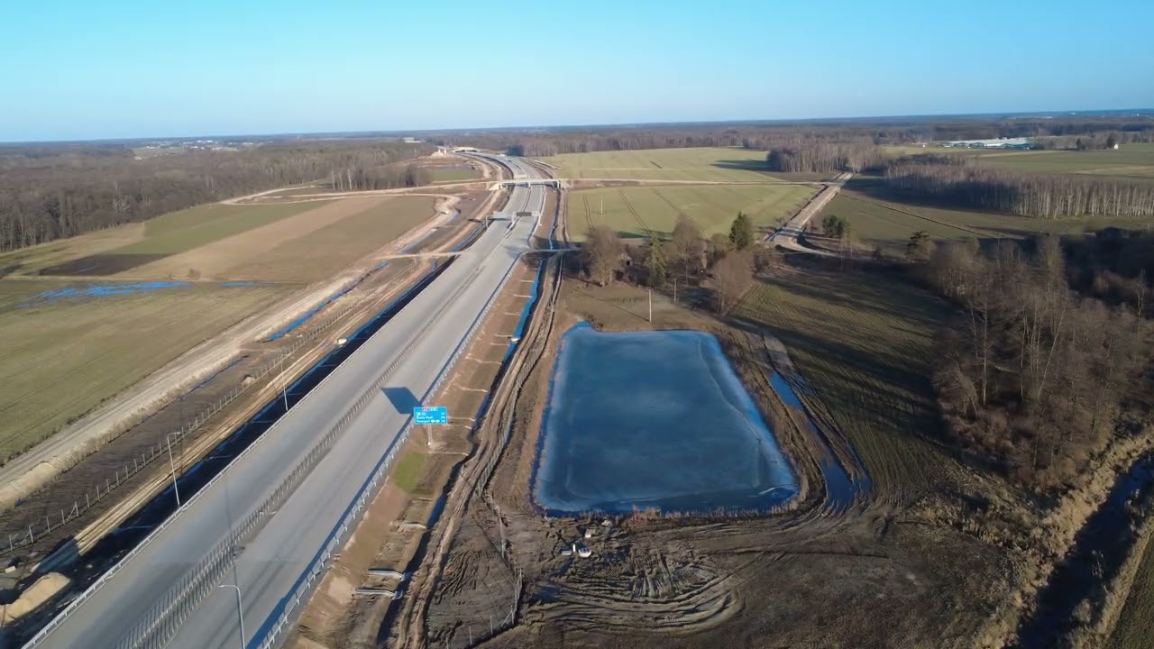 Budowa węzeł Łukowisko Autostrada A2 - S19.  autostrada wolności. 5.03.2026