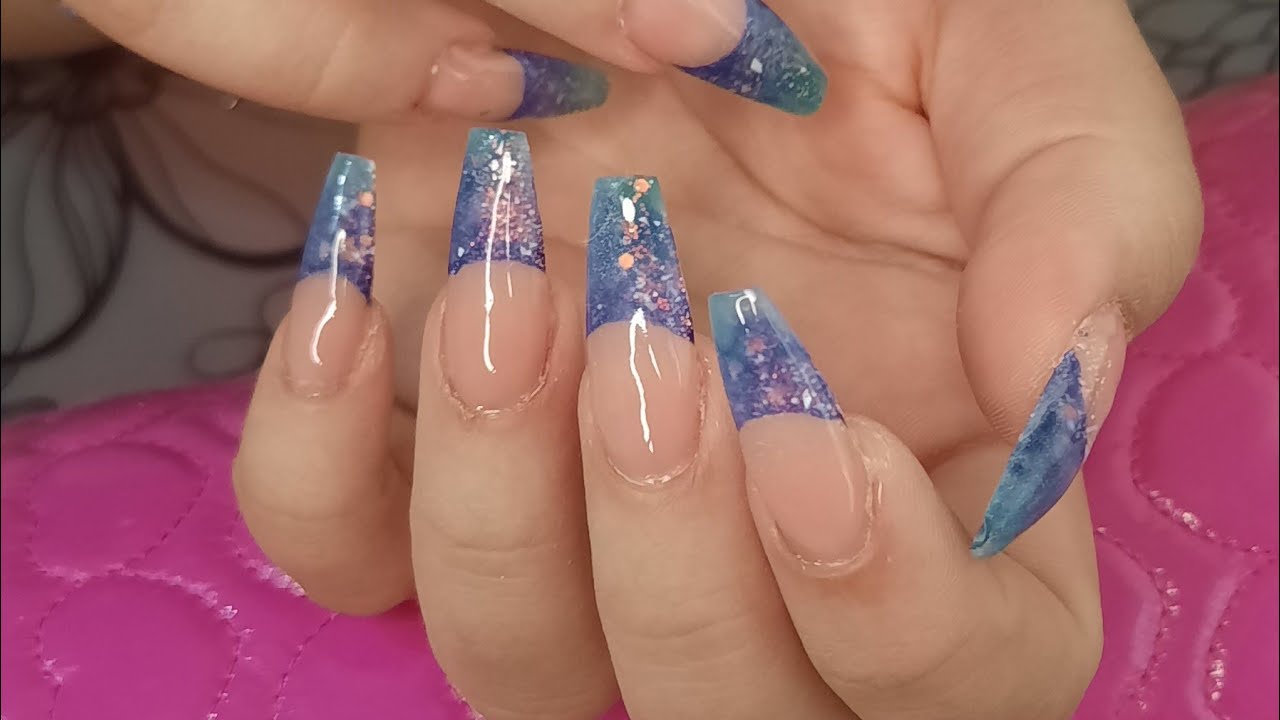 Building a French manicure 💅 Вграден френски маникюр 🌺