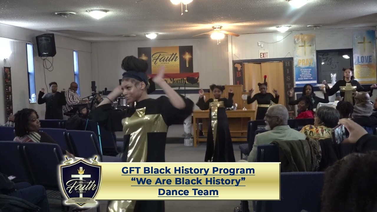 Greater Faith Dance Team Black History Month Performance February 22, 2026