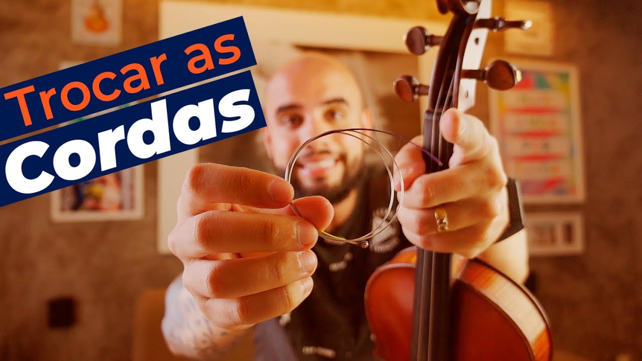 COMO e QUANDO trocar as CORDAS | Aula | Como Tocar Violino