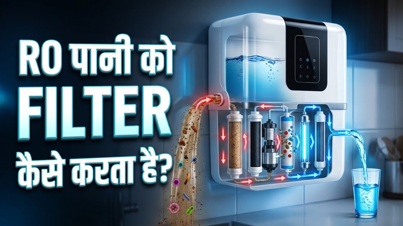 How RO Water Purifiers Work | The Complete Water Filtration Process Explained