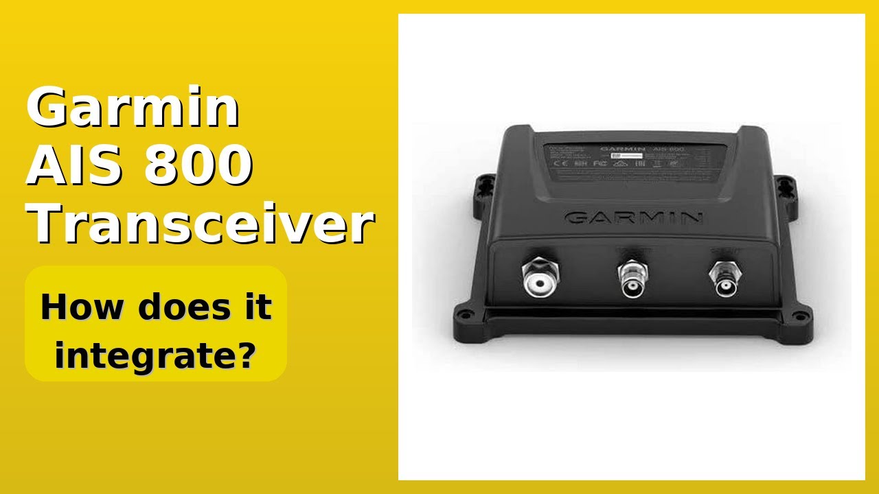 REVIEW (2026): Garmin AIS 800 Transceiver. Features.