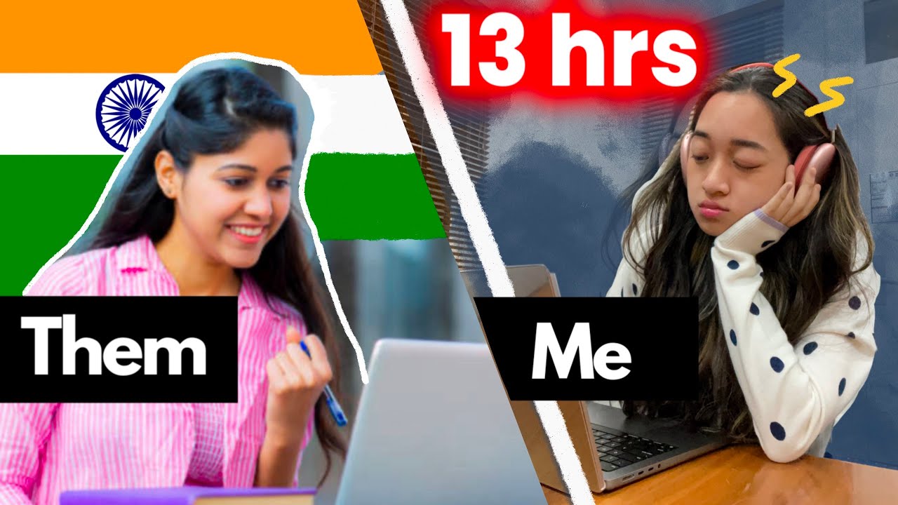 13 часов учёбы? Пробуем учебный план для индийских студентов + говорим на хинди🔥