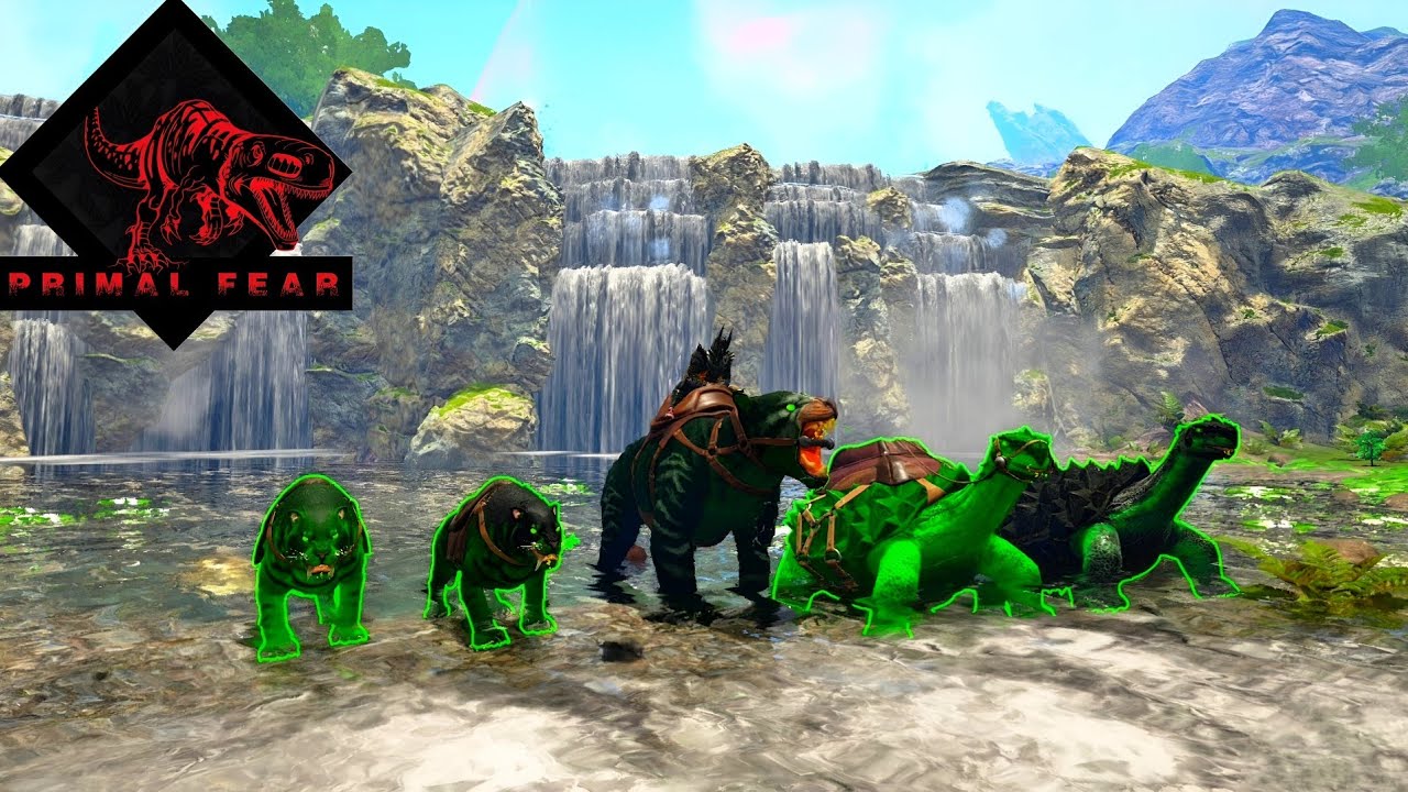 I Tamed EVERY Toxic Dino in ARK Primal Fear... INSANE Power