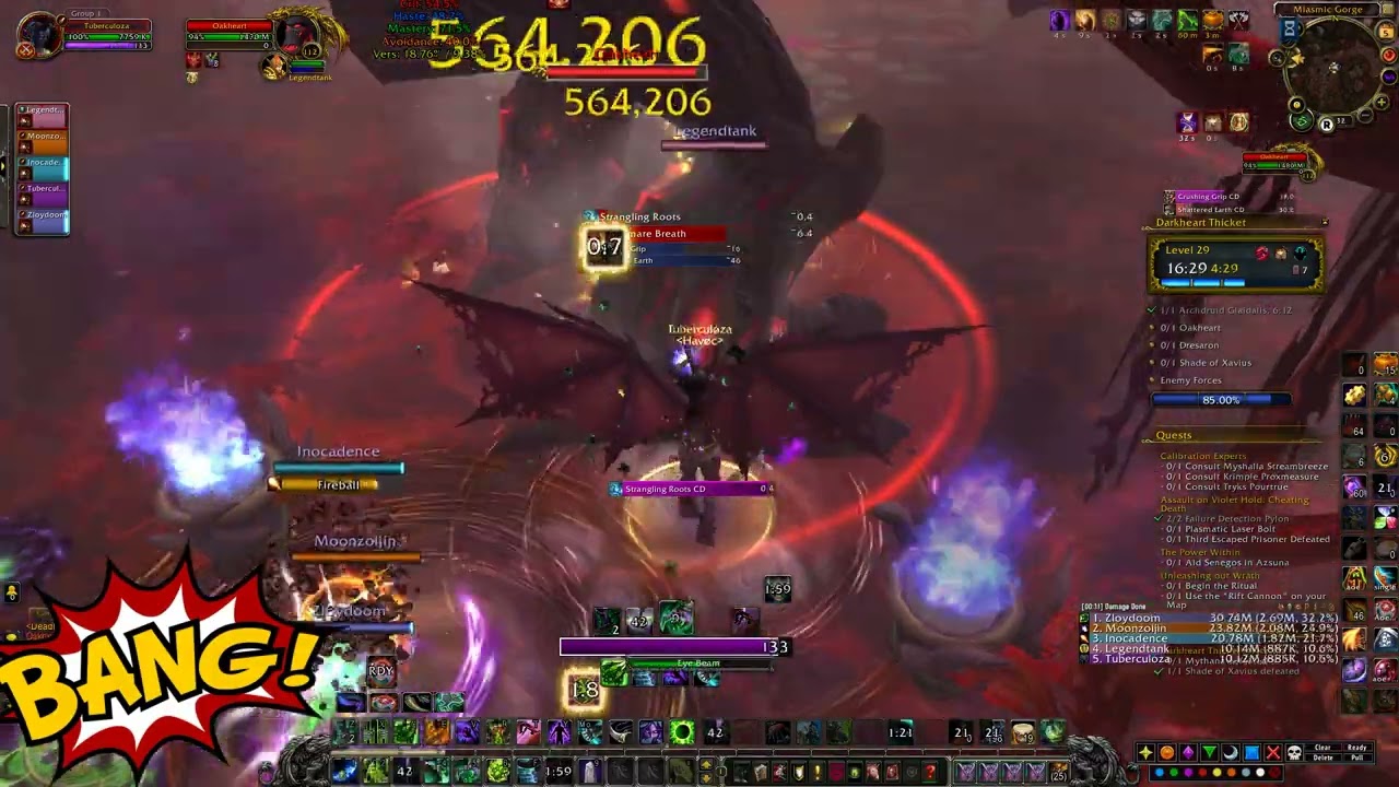uWoW Legion 7.3.5 Darkheart Thicket m29