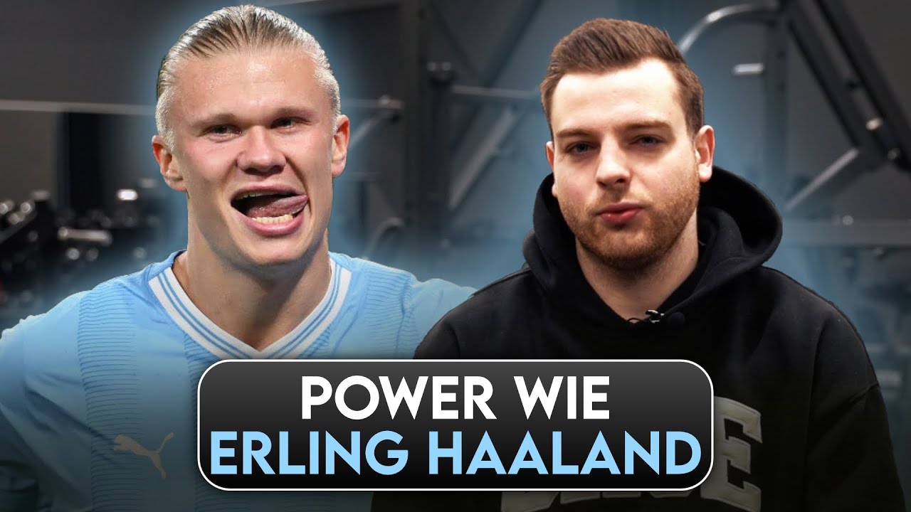 POWER wie ERLING HAALAND | Fußball Krafttraining