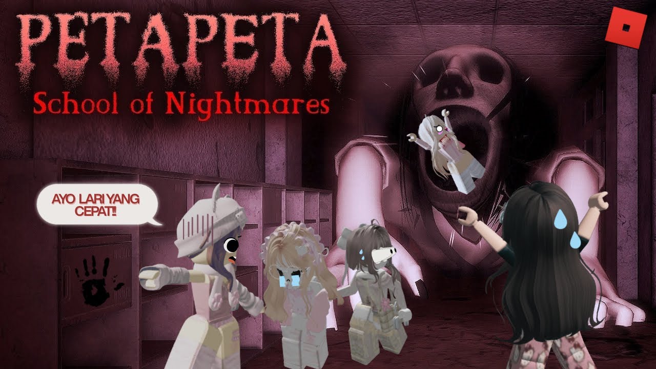 NIATNYA SEKOLAH KOK MALAH KETEMU HANTU?! [PETAPETA- ROBLOX INDONESIA 🇮🇩]