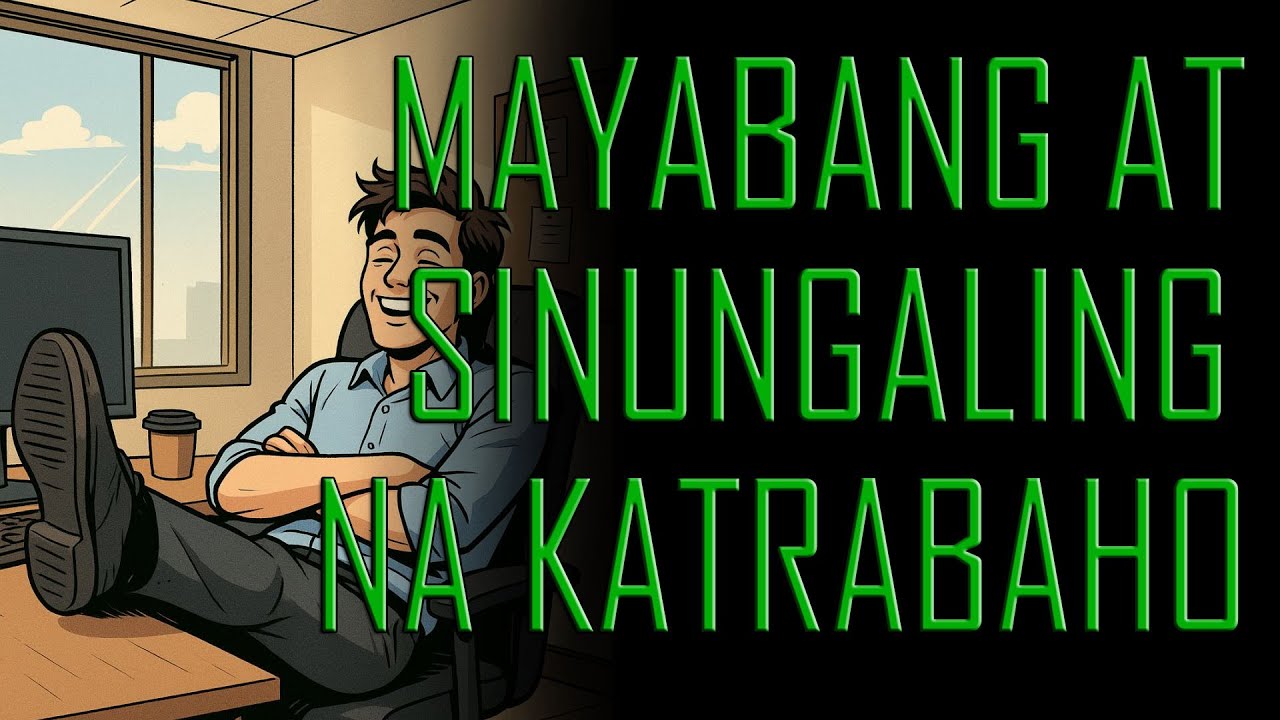 MAYABANG AT SINUNGALING NA KATRABAHO, BARANG STORY