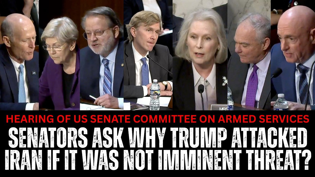US Senate Committee on Armed Forces on Iran War Senator Asks Why War With Iran?