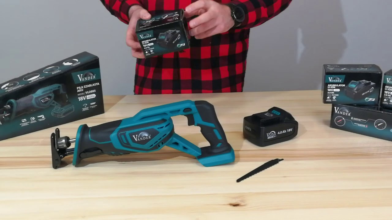 Piła szablasta VLO885 - UNBOXING