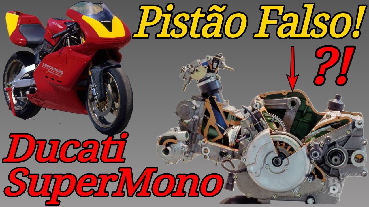 Ducati Supermono - O segredo do monocilíndrico com um pistão 