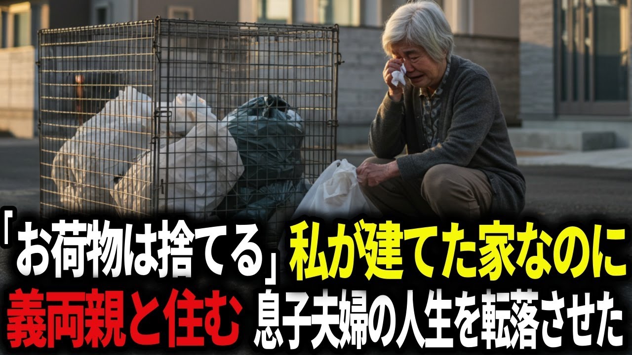 「お荷物は捨てて」私が建てた家なのに義理親を住まわせた息子夫婦を人生を転落させてやりました