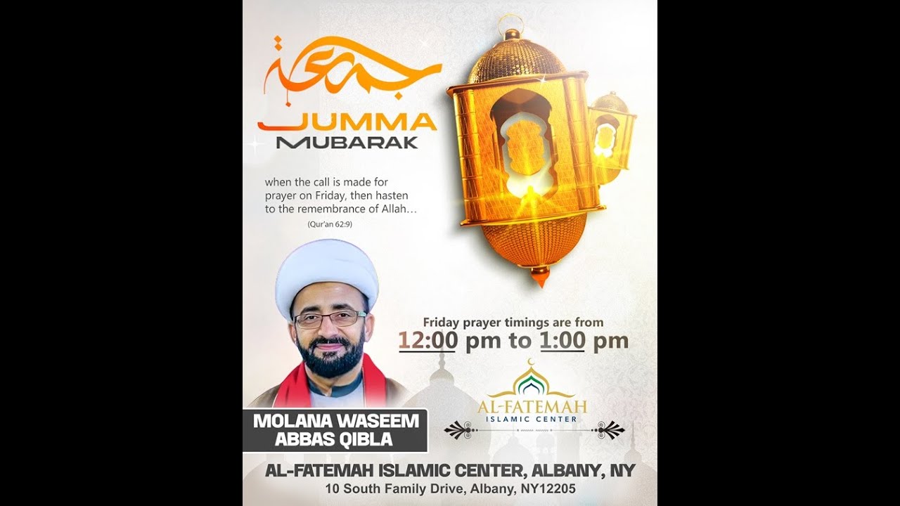 Friday program Jummah prayer