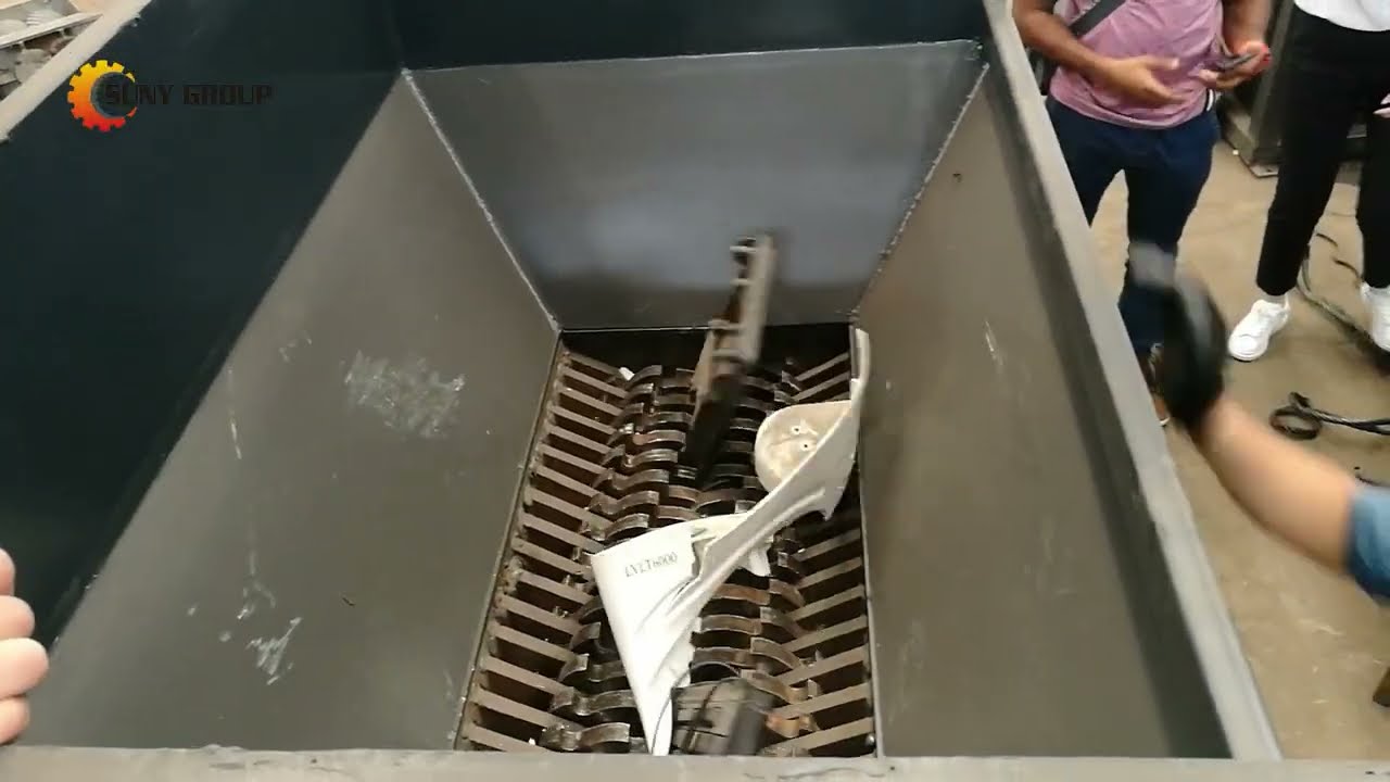 Industrial Plastic Shredder Machine | Plastic Scrap Crusher for Recycling