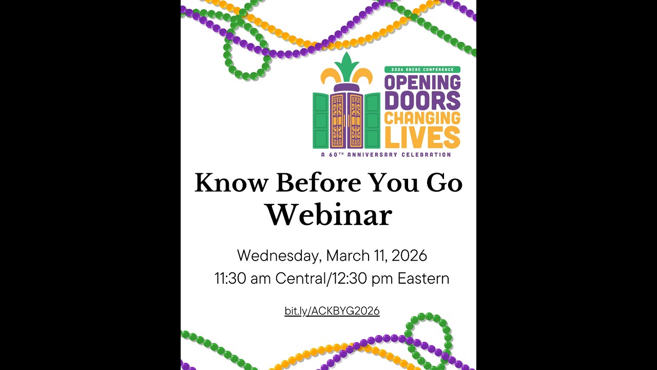 2026 Annual Conference Know Before You Go