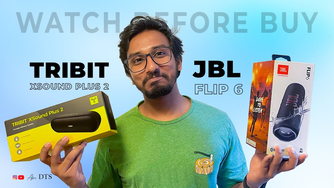 JBL Flip 6 vs Tribit XSound Plus 2 | Watch Before Buy  #abidts