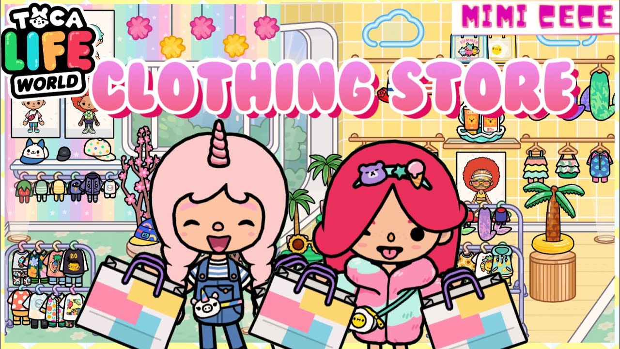 TRANG TRÍ TIỆM BÁN QUẦN ÁO THỜI TRANG 👚 💖 DECORATE A CLOTHING STORE IN TOCAWORLD!